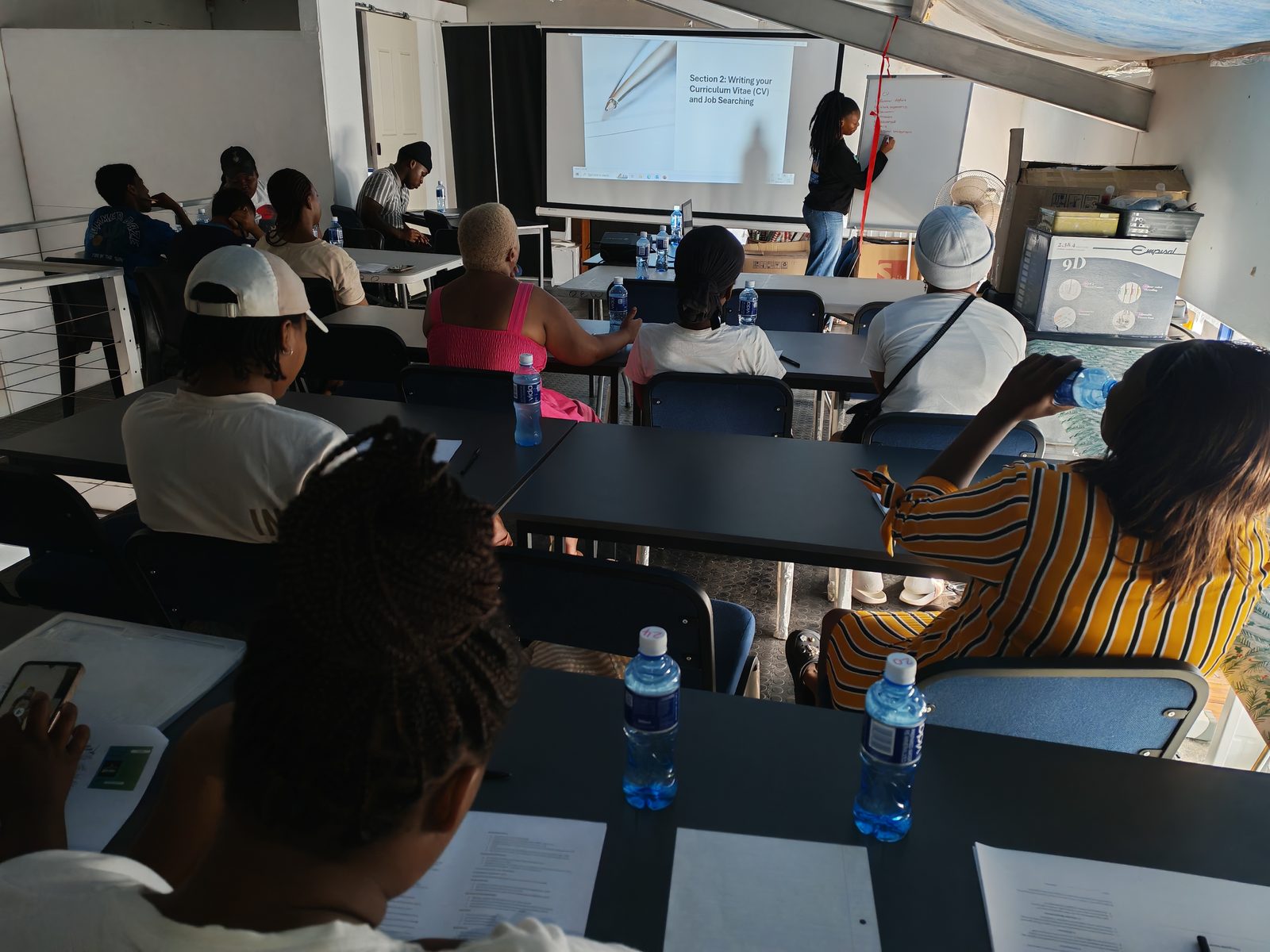 Community development and empowerment session at On Eagle's Wings